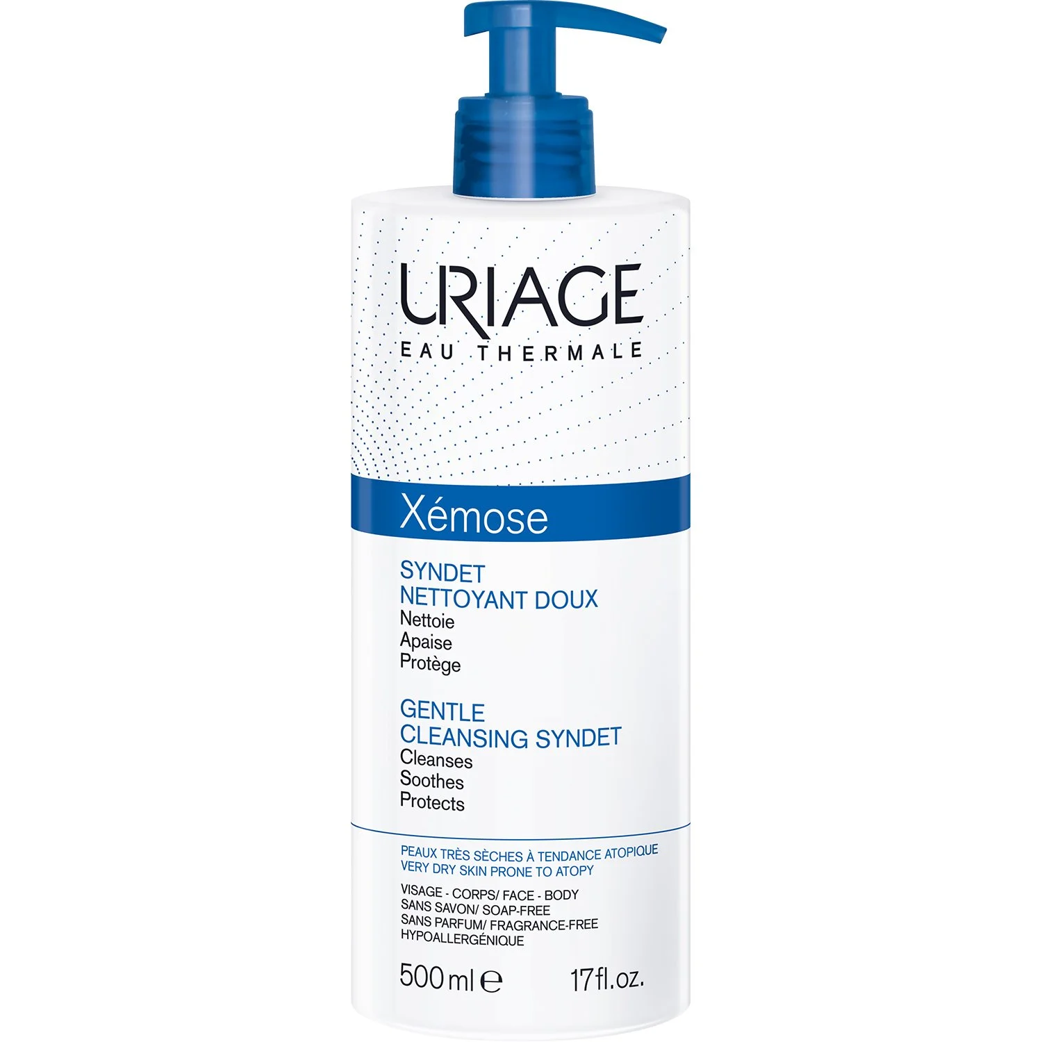 Гель для душу Uriage (Урьяж) Xеmose Syndet м’який очищуючий, 500 мл