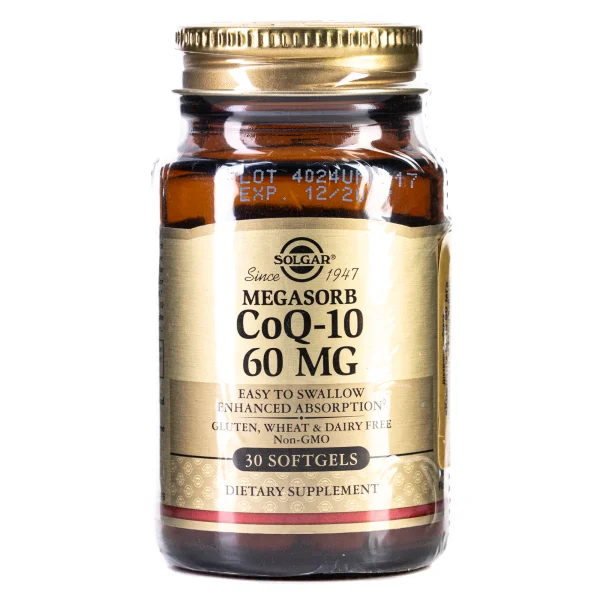 Солгар Коэнзим Q-10 капсулы по 60 мг, 30 шт.