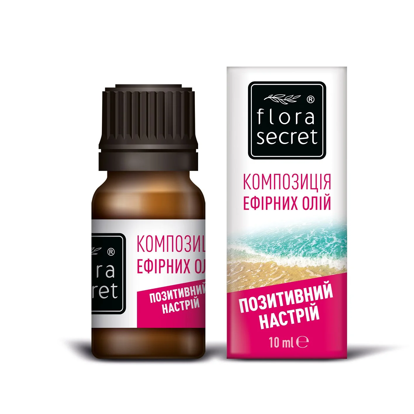 Композиція ефірних олій Флора Сікрет (Flora Secret) Позитивний настрій, 10 мл