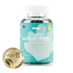 Sway (Свей) Антистрес (Anti-Stress) пектинові пастики, 60 шт. - Баум Фарм