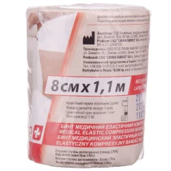 Лаума бинт еласт. мед. 8см*1,1м