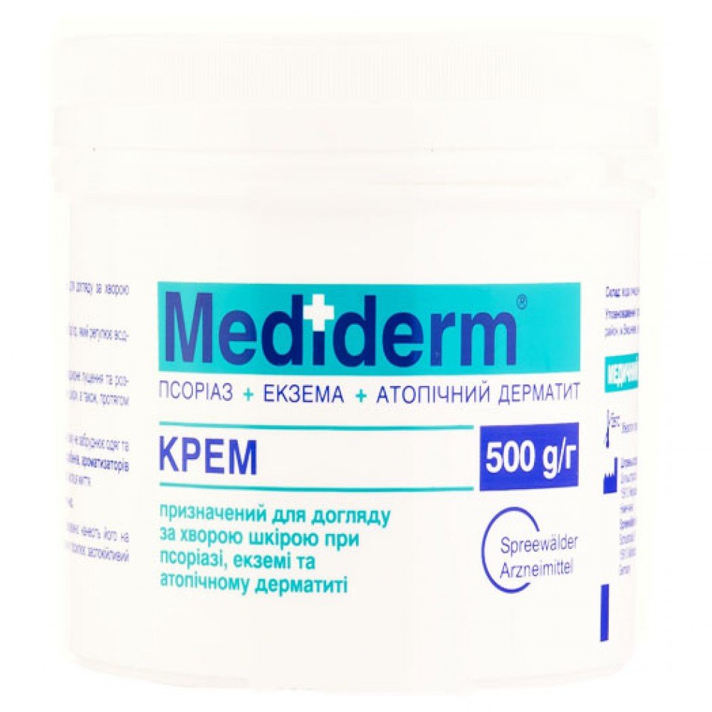 Медідерм (Mediderm) крем, 500 г: інструкція, ціна, відгуки, аналоги ...