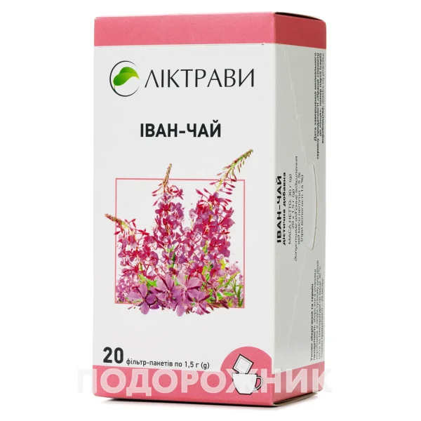 Иван-чай в фильтр-пакетах по 1,5 г, 20 шт.