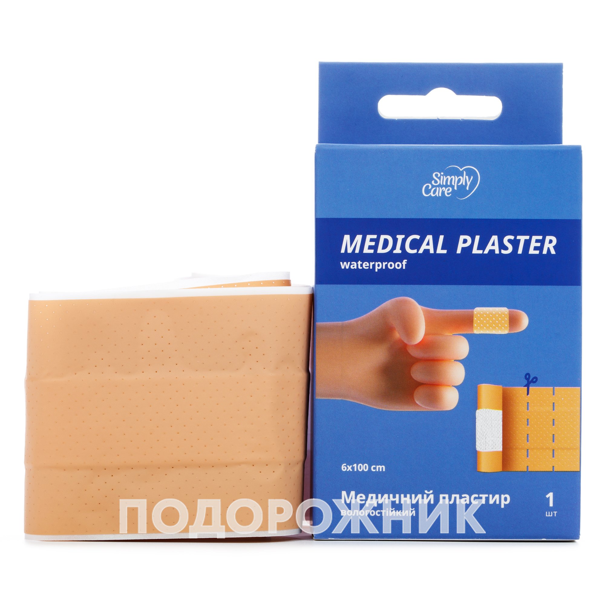 Пластир-смужка (Simply Care) Сімплі Кеа 100 см, 1 шт.: інструкція, ціна ...