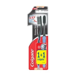 Колгейт (Colgate) зубная щетка шелковые нити, 1+1 шт.