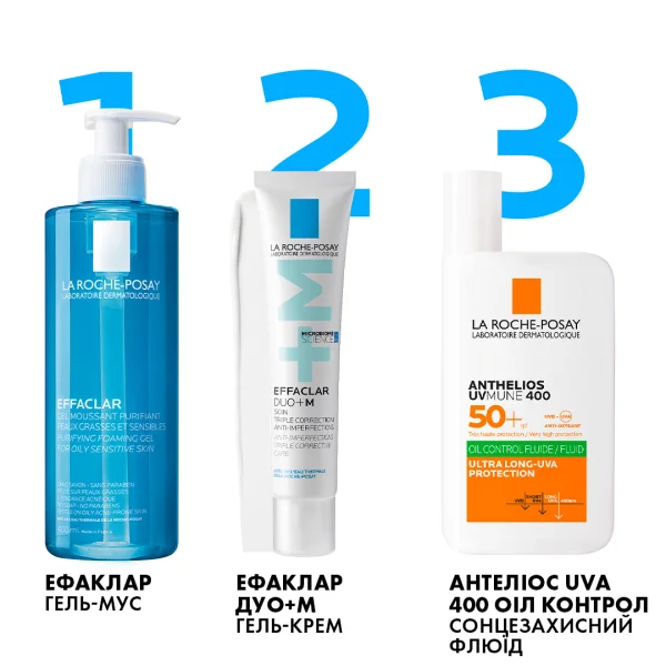 Гель-крем для обличчя La Roche-Posay Effaclar Duo+ M (Ля Рош-Позе