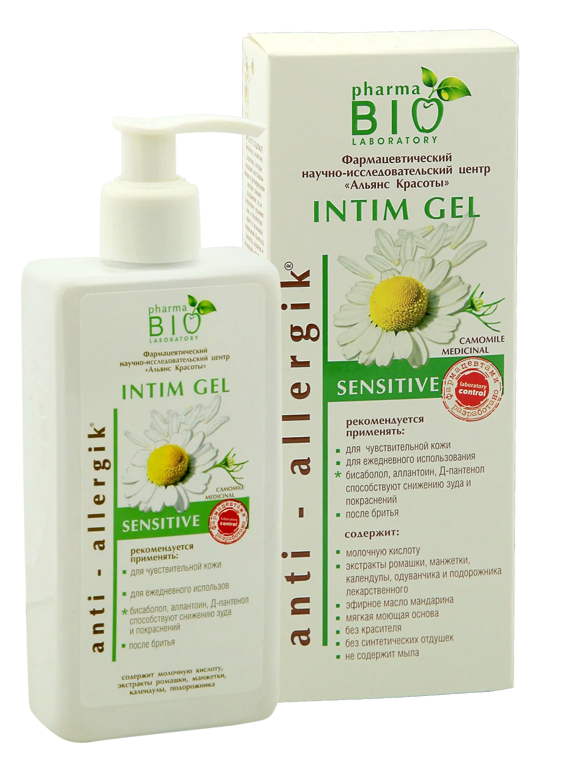 Інтим гель Bio Pharma Sensitive, 250 мл