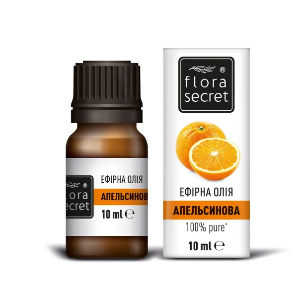 Эфирное масло Flora Secret (Флора Сикрет) апельсиновое, 10 мл