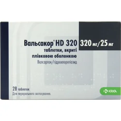 Вальсакор НД 320 табл. 320мг/25мг №28