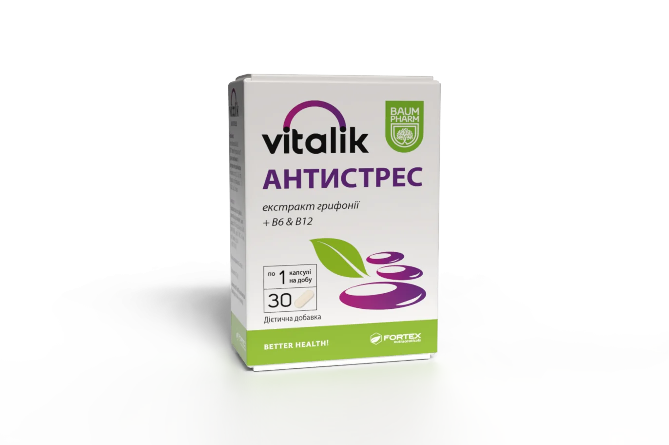 Vitalik (Віталік) Антистрес таблетки, 30 шт. - Баум Фарм