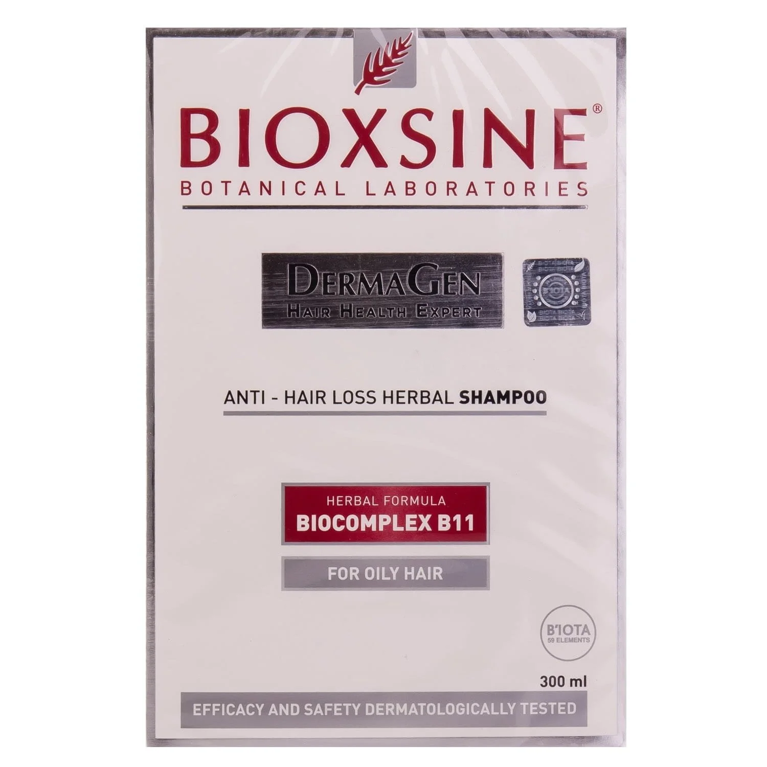Шампунь Bioxsine (Біоксин) Дермаджен для жирного волосся, 300 мл