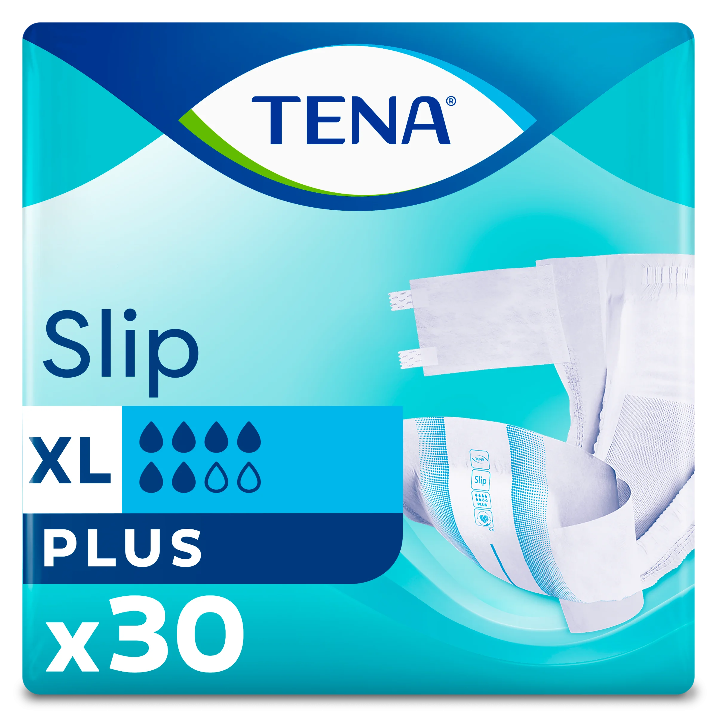 Підгузники для дорослих Tena (Тена) Slip Plus розмір ХЛ, 30 шт.