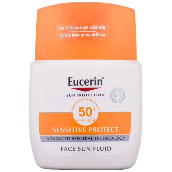 Флюїд для обличчя Еуцерин (Eucerin) Сонцезахисний матуючий СПФ50 (63840), 50 мл