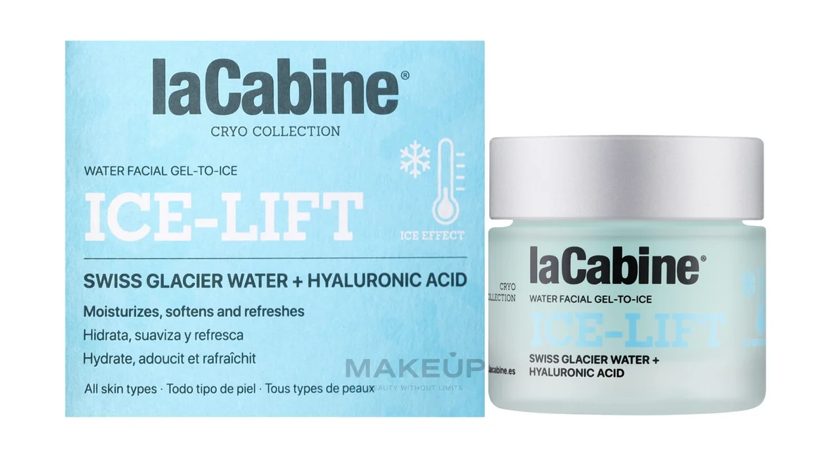 Гель для обличчя La Cabine (Ла Кабіне) Cryo Ice-Lift зволожувальний, 50 мл