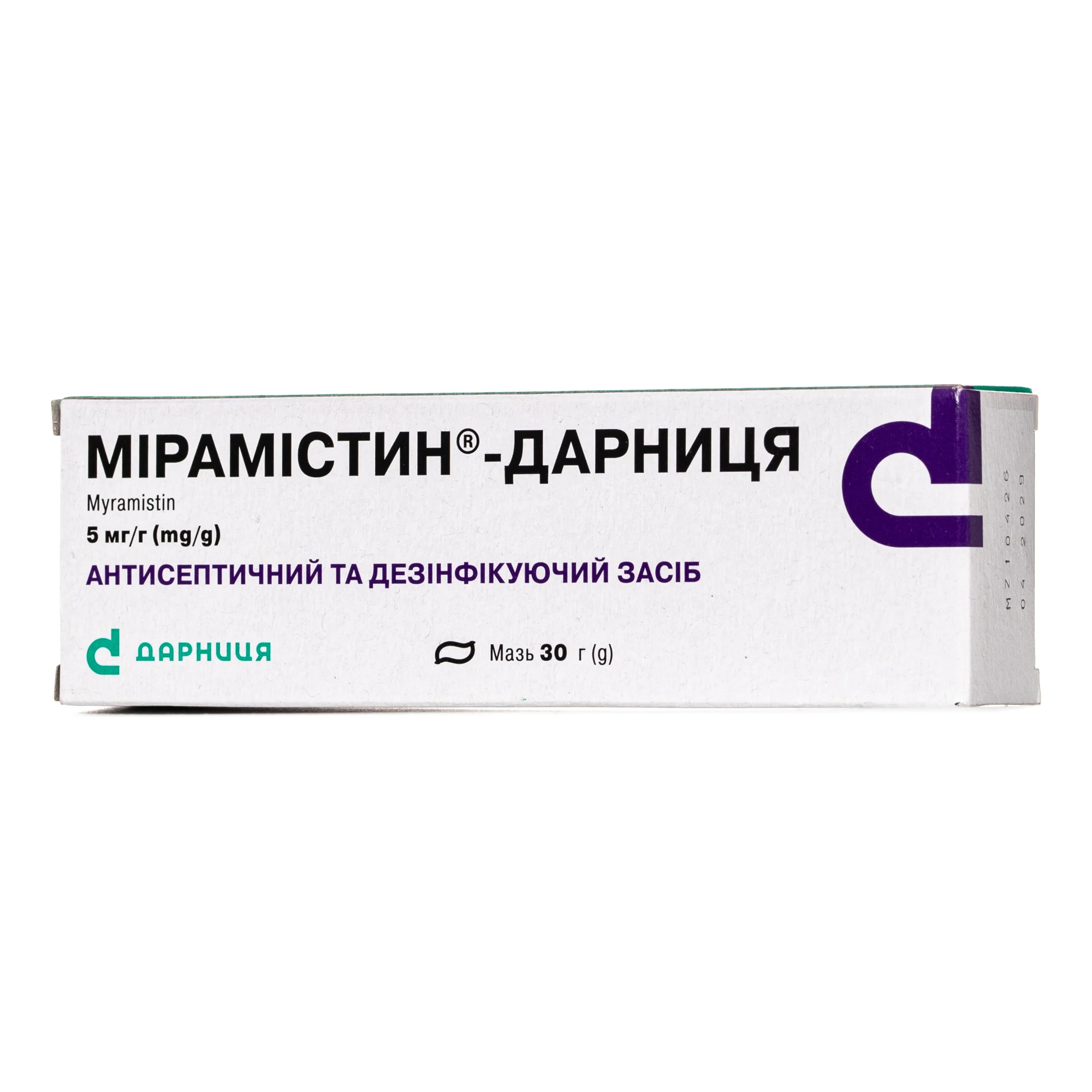 Мірамістин-Дарниця мазь 5 мг/г у тубі, 30 г