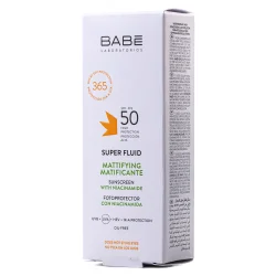 Флюїд сонцезахисний Бабе Сан Протекшин (Babe Laboratorios Sun Protection) з матуючим ефектом SPF50, 50 мл