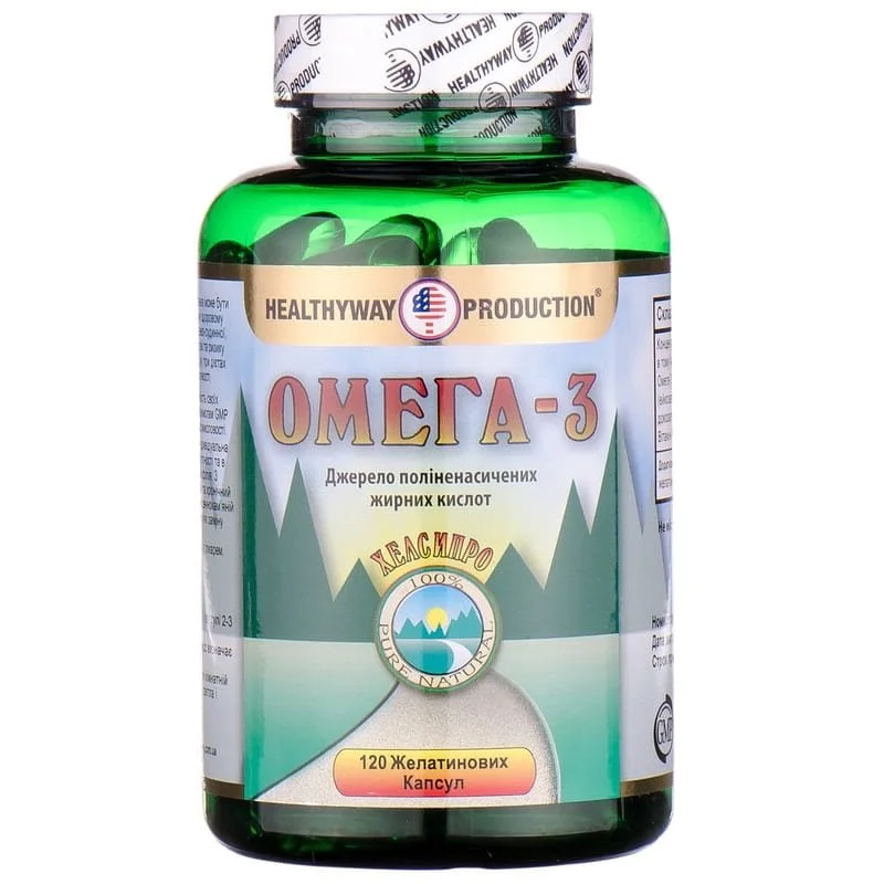 Омега-3 капсули, 120 шт.
