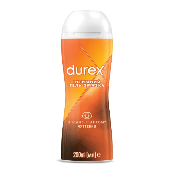 Гель-смазка для массажа Дюрекс Плей Массаж (Durex Play Massage 2 в 1 Sensual), 200 мл