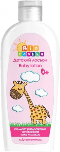 Дитячий зволожувальний лосьйон для обличчя і тіла Bioton Cosmetics Biotoshka, 250 мл