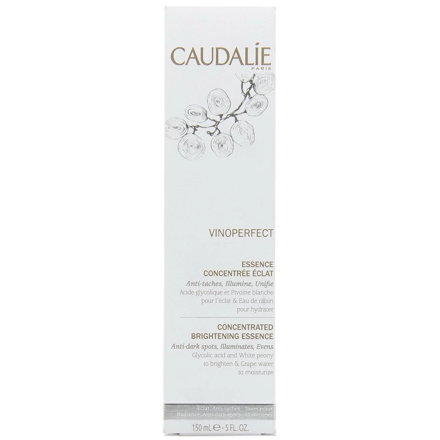 Есенція для обличчя Caudalie (Кодалі) Vinoperfect концентрована сяюча, 150 мл