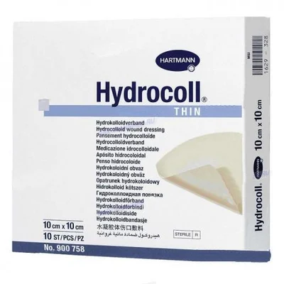 Повязка Гидрокол (Hydrocoll) 10 см х 10 см, 10 шт.