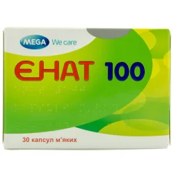 Енат 100, м'які капсули, 100 МО, 30 шт.