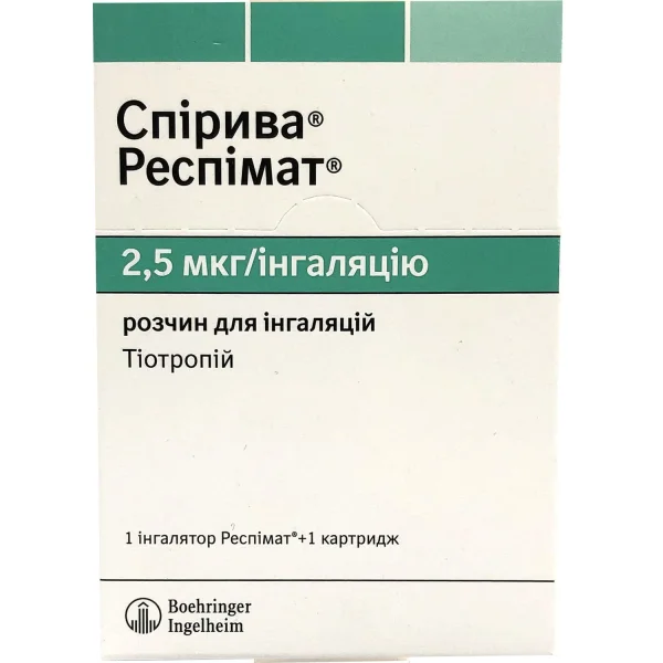 Спирива Респимат Раствор Для Ингаляций, 4 Мл: Инструкция, Цена.