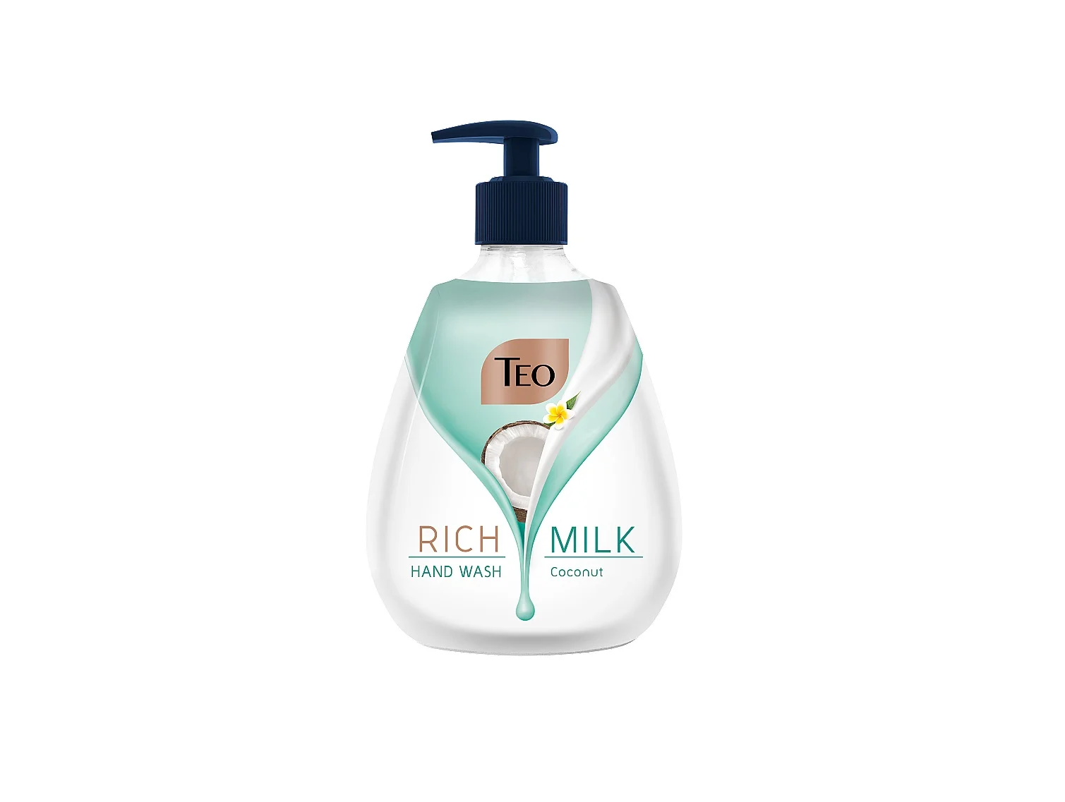 Мило рідке Teo (Тео) Rich Milk coconut, 400 мл