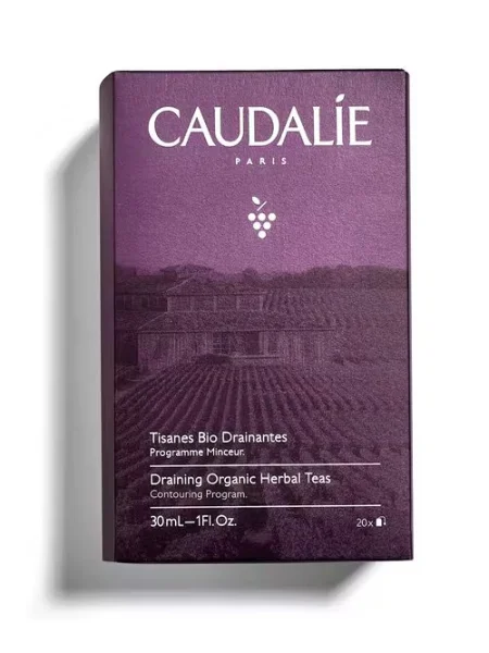 Био-чай Кодали (Caudalie) дренирующий в фильтр-пакетах по 30 г, 20 шт.
