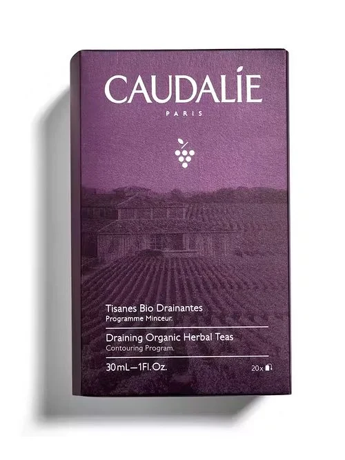 Біо-чай Кодалі (Caudalie) дренуючий у фільтр-пакетах по 30 г, 20 шт.