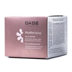 Крем для обличчя Babe Laboratorios (Бабе Лабораторіос) Healthy Aging мультивідновлюючий нічний, 50 мл