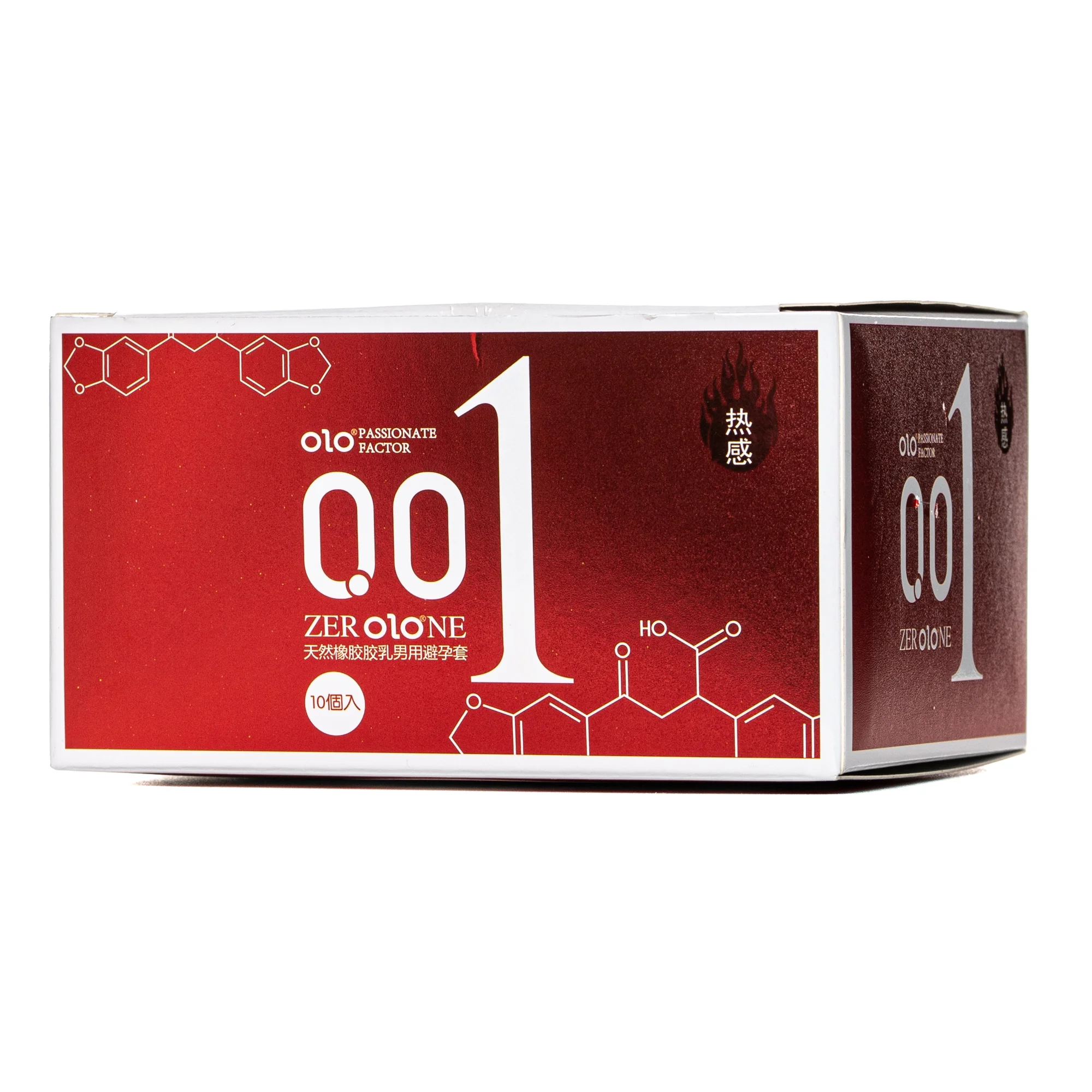Презерватив Olo 001 (ОЛО 001) з розігріваючим ефектом, 1 шт.
