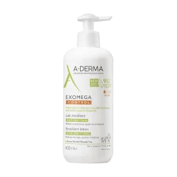 Молочко-емолент А-дерма Екзомега контрол (A-Derma Exomega Control), 400 мл