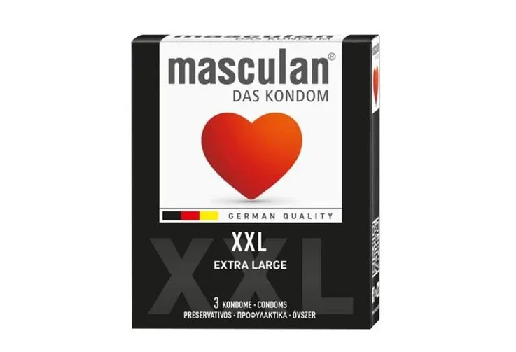 Презервативи Masculan (Маскулан) XXL тип 5 збільшеного розміру, 3 шт.