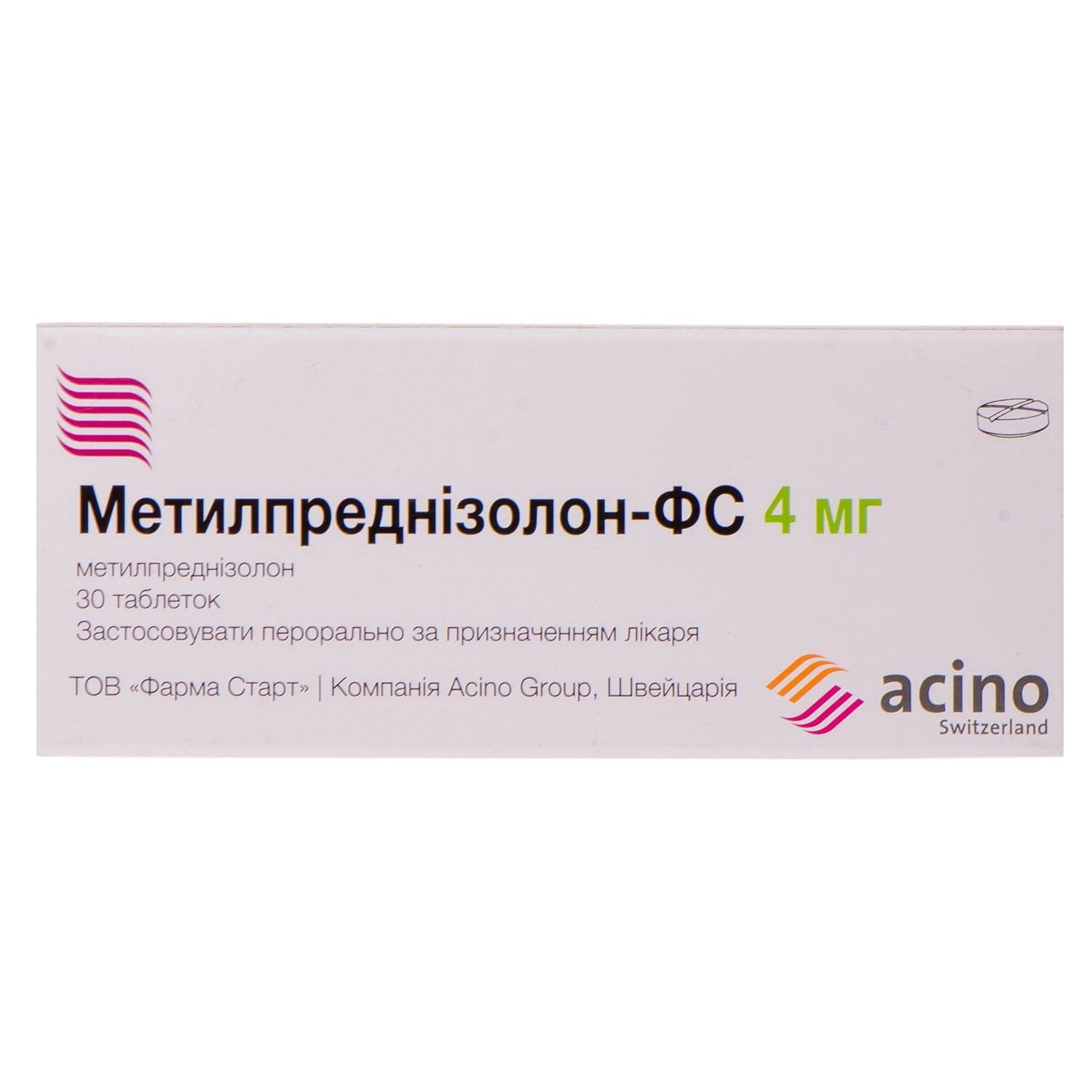 Метилпреднизолон-фс таблетки по 4 мг, 30 шт.: инструкция, цена, отзывы .