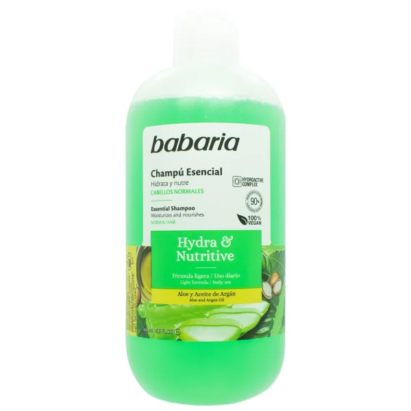 Шампунь для волос Бабария (Babaria) Уход увлажнение и питание, 500 мл