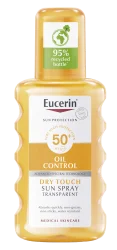 Сонцезахисний спрей Еуцерин (Eucerin) прозорий СПФ50, 200 мл