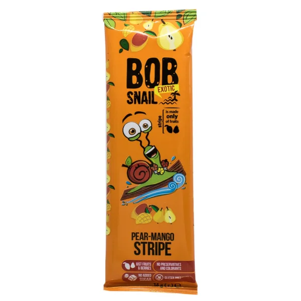 Страйп Равлик Боб (Bob Snail) грушево-манговий, 14 г