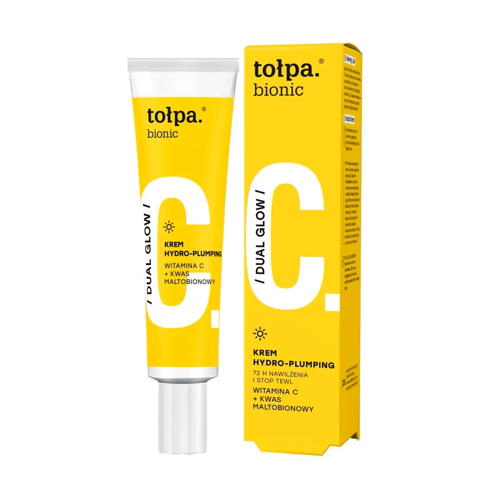 Крем для обличчя Tolpa (Толпа) Bionic Dual Glow Hydro-Plumping зволожуючий денний, 40 мл