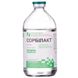 Сорбілакт р-н д/інф. фл. 400мл №1