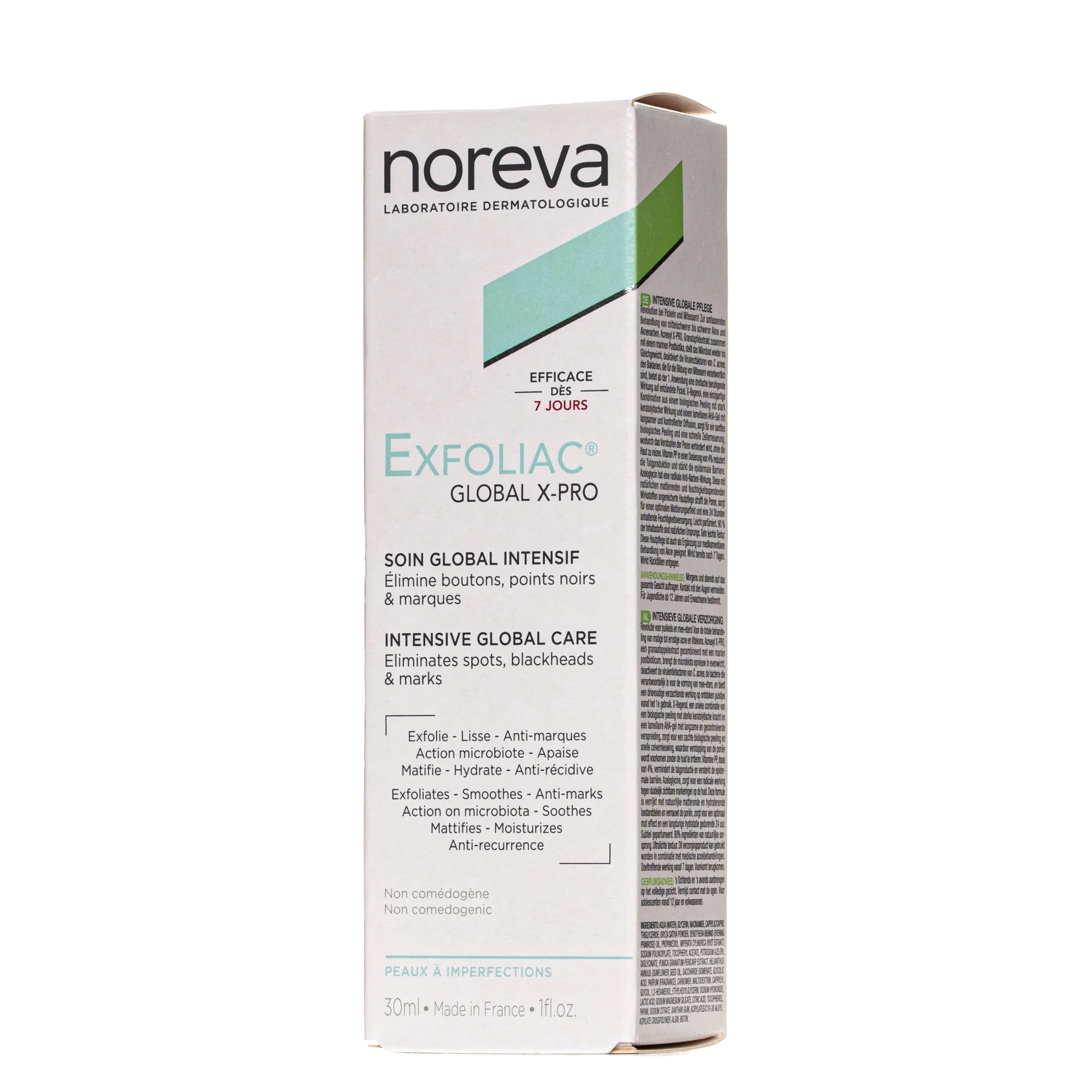 Крем для обличчя Noreva (Норева) Exfoliac global X-PRO для проблемної шкіри, 30 мл