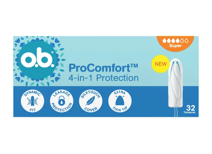 Тампони o.b. ProComfort Super, 32 шт.