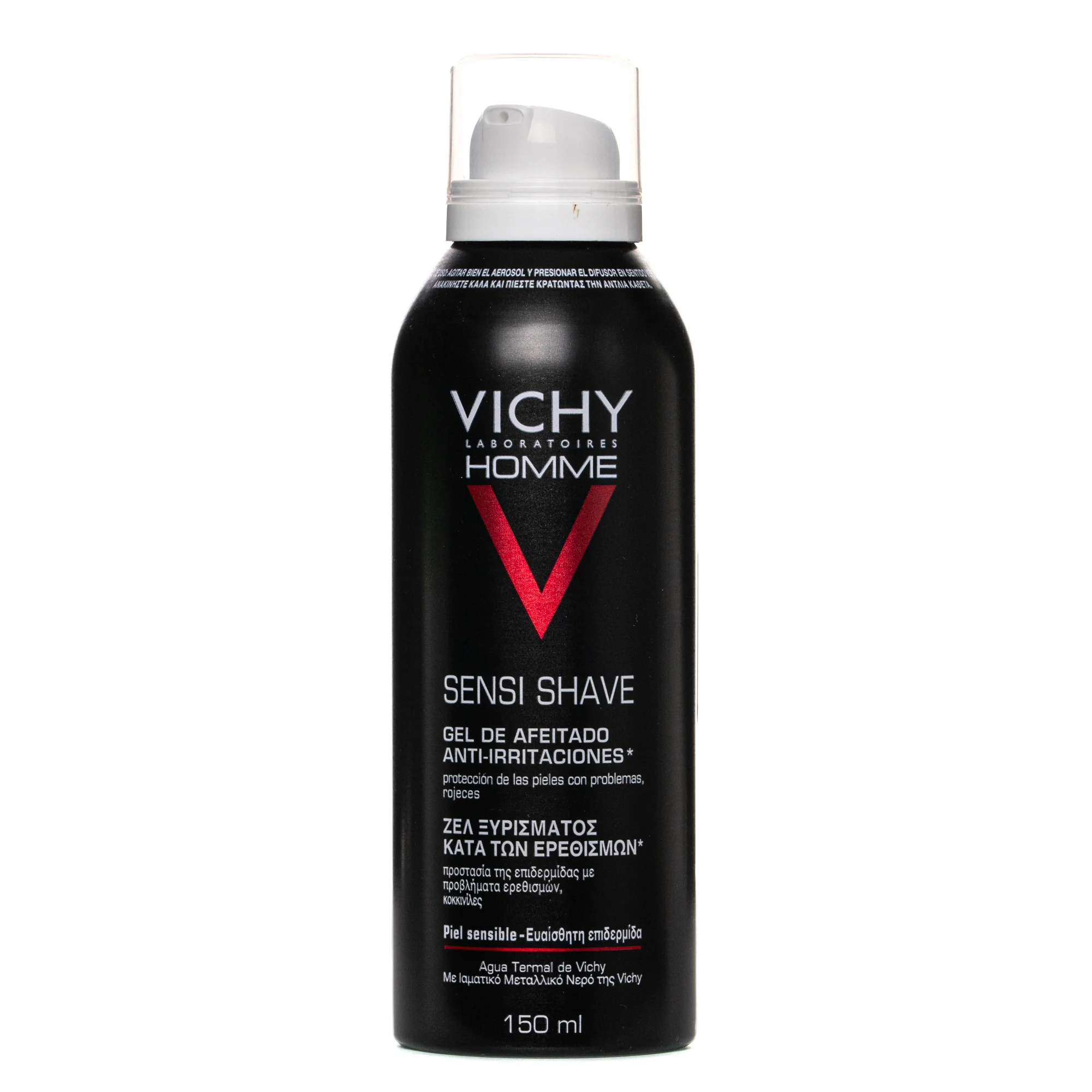 Гель-крем для гоління Vichy (Віши) Homme для чутливої шкіри, 150 мл