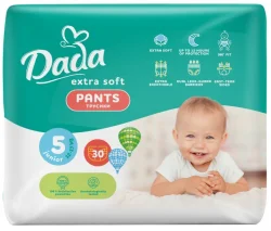 Підгузники-трусики Дада Екстра Софт 5 Джуніор (Dada Extra Soft Junior) (12-17кг), 30 шт.