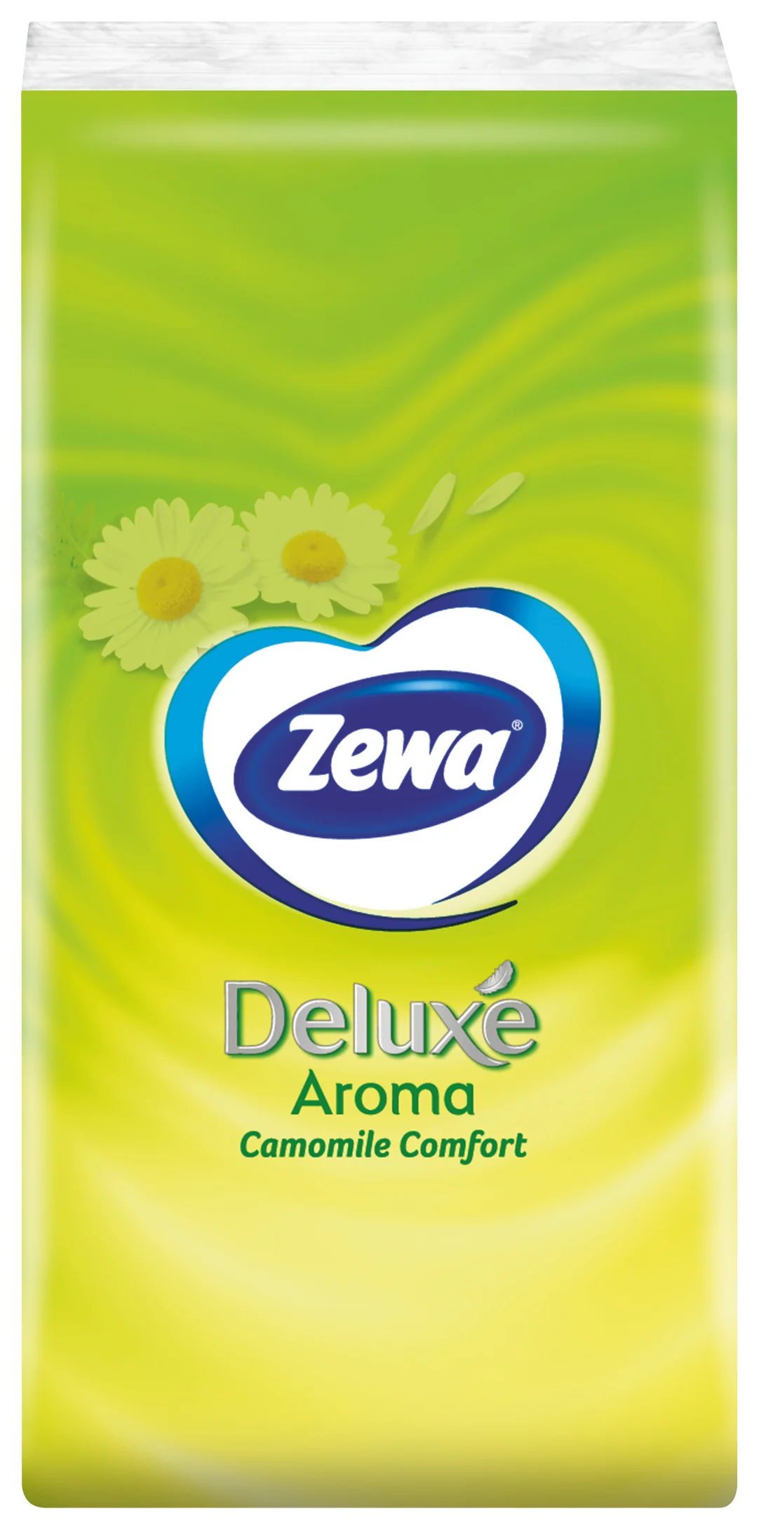 Носові хустинки Zewa (Зева) Делюкс 3-шарові ромашка, 10 шт.