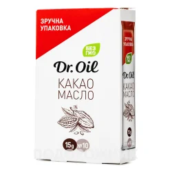 Какао масло Др. Оіл (Dr.Oil) у стіках по 15 г, 10 шт.