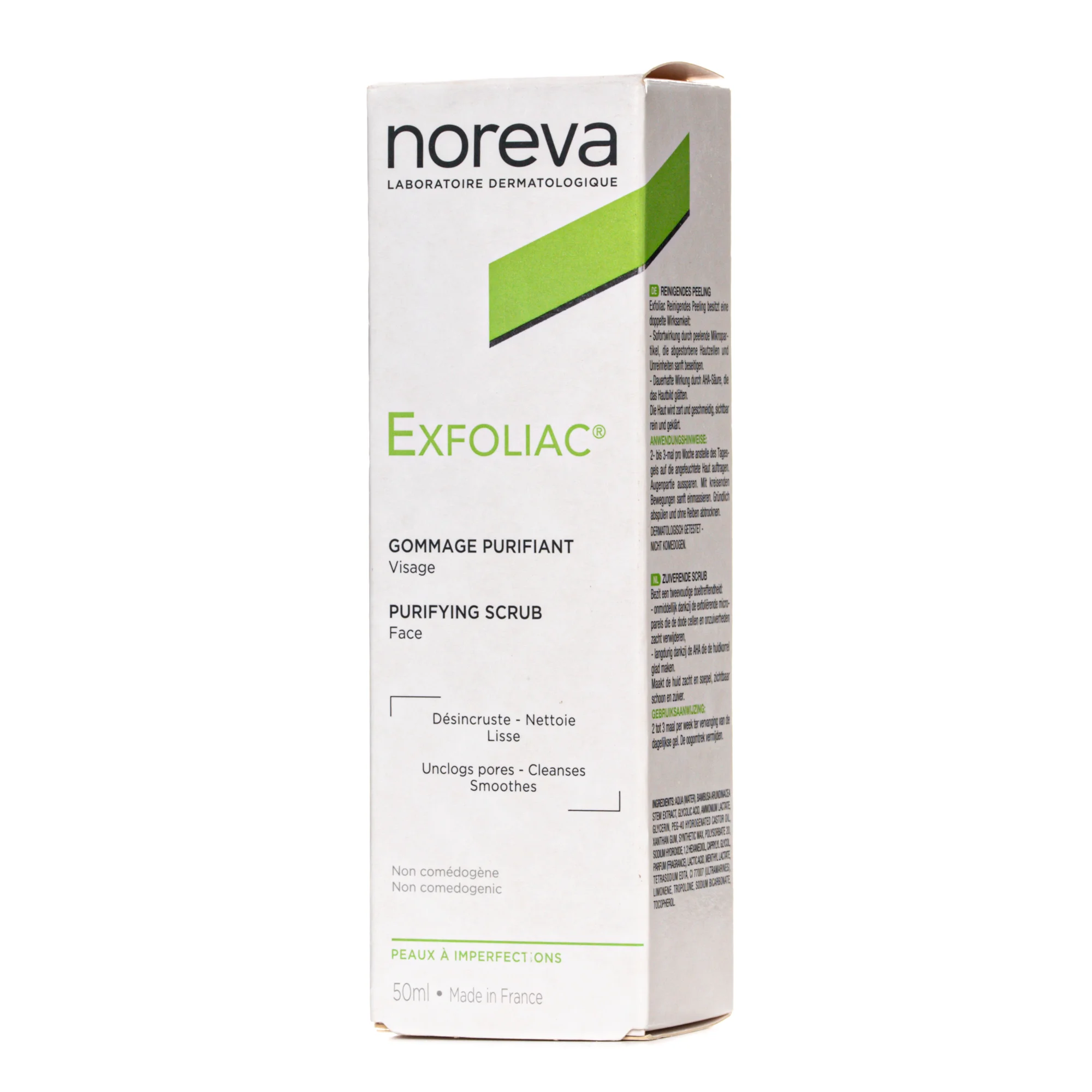 Скраб очищувальний Noreva Ексфоліак (Exfoliac), 50 мл