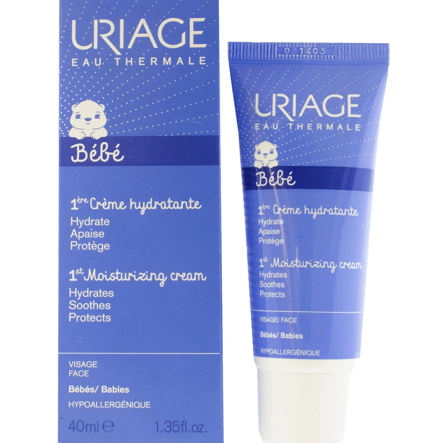Крем дитячий Uriage (Урьяж) Bebe зволожуючий, 40 мл