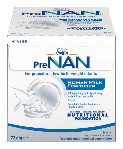 Смесь сухая молочная PreNAN (ПреНан) обогатитель грудного молока в саше по 1 г, 72 шт.