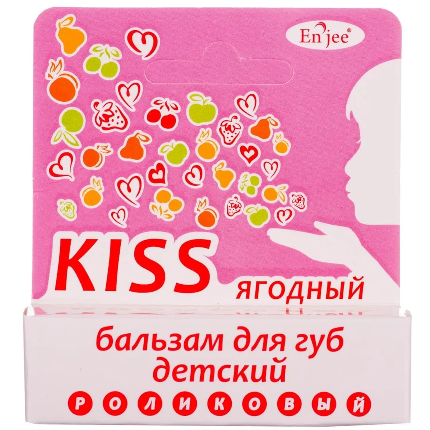 Бальзам для губ дитячий ENJEE (Енжі) Kiss, 6 мл
